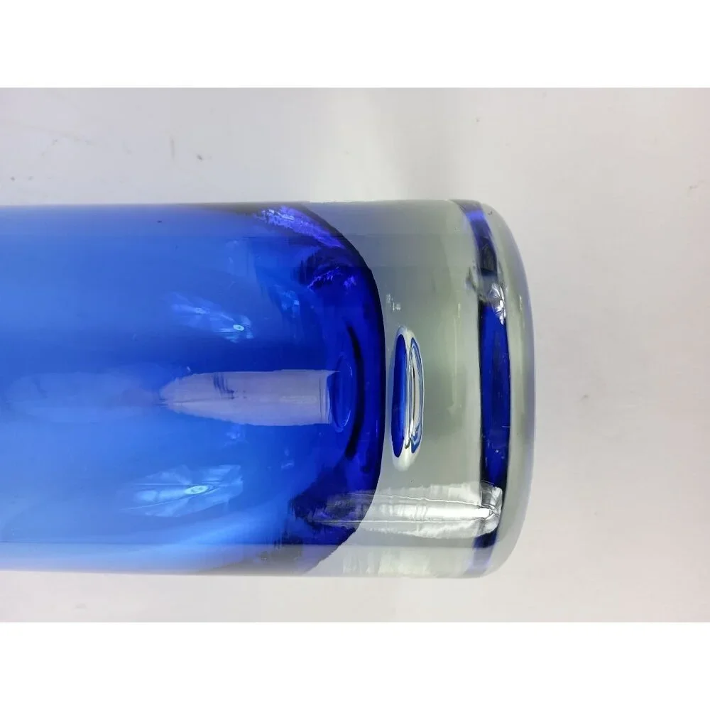 Blue Cobalt Glass Vase 10